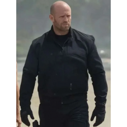 Jason Statham A Working Man 2025 Black Jacket